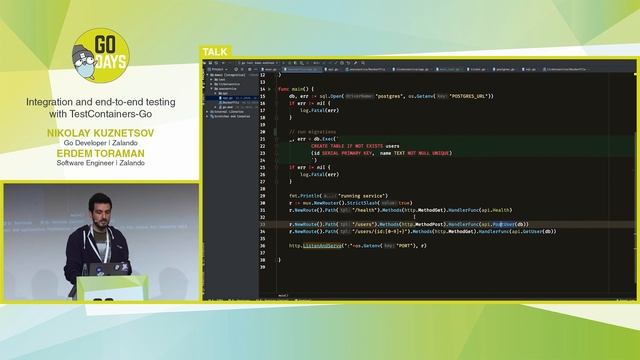 Integration and end-to-end testing with TestContainers-Go | Nikolay Kuznetsov & Erdem Toraman смотреть онлайн