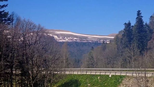 Кавказские горы и плато Лаго-наки. смотреть онлайн