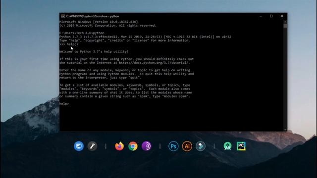 How to Download & Install Python 3.8.3 on Windows 10/8/7 || Hindi/English смотреть онлайн
