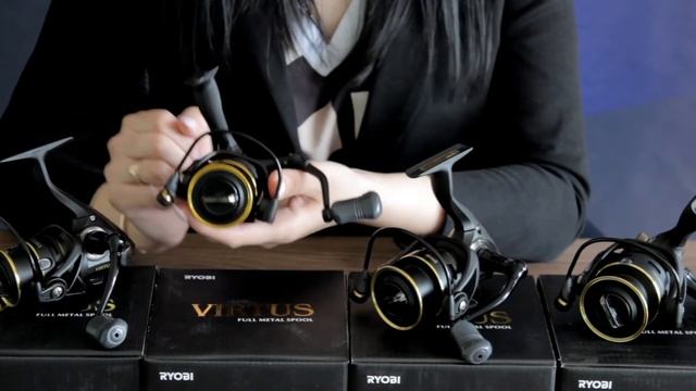 Рыболовная катушка RYOBI VIRTUS смотреть онлайн