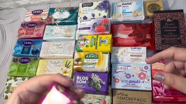 Моя мыльная коллекция (лето 2023). Запасы кускового мыла смотреть онлайн