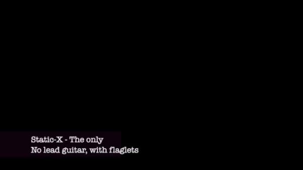 Static-X - The only. Backing track