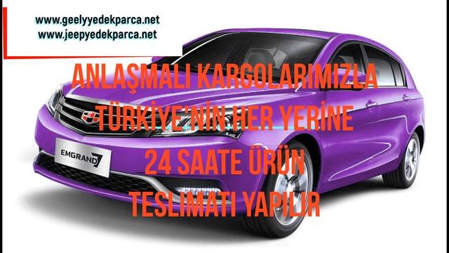 KAHRAMANMARAŞ GEELY YEDEK PARÇA ( 0532 - 120 - 30 - 71 ) смотреть онлайн