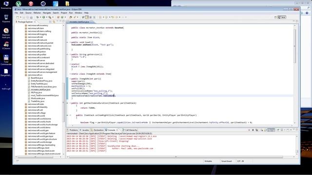 Как создать мод для minecraft 1.6.4 дополнение (Gun) смотреть онлайн