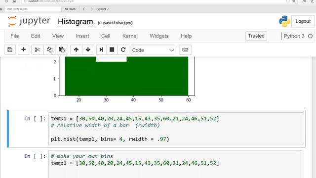 Python: Histogram Using Matplotlib: English смотреть онлайн