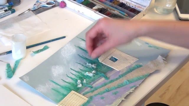 как нарисовать персонажа /illustration tutorial. how to make collage illustration. vincent van gogh смотреть онлайн