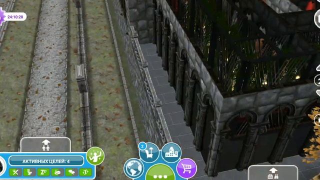 The Sims FreePlay Вампирский замок & Vampire castle смотреть онлайн