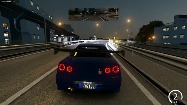 950hp R34 V-Spec (turbo, exhaust) Asseto Corsa смотреть онлайн