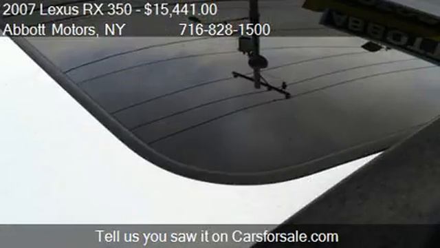 2007 Lexus RX 350 w/Navigation and Rear Back Up Camera! for смотреть онлайн