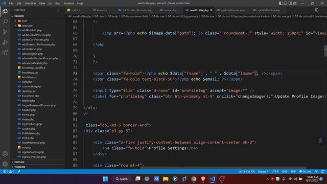 Design a responsive user profile page using HTML ,CSS ,JavaScript and Bootstrap (Task - 09) смотреть онлайн