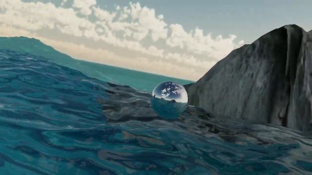 Blender 2.61 Ocean Simulator - Cycles Render смотреть онлайн