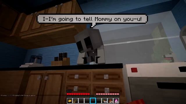 Minecraft - WHO'S YOUR DADDY? FNAF WORLD! BABY VS FNAF ANIMATRONICS! смотреть онлайн