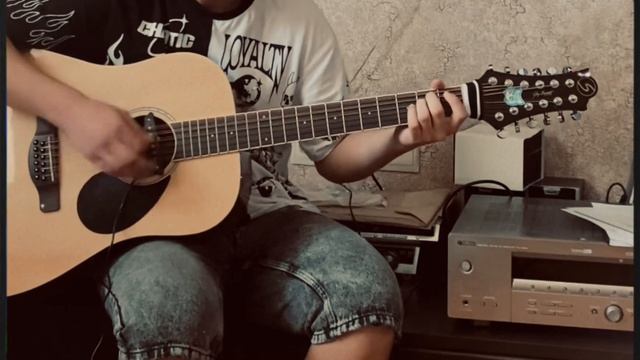 Кино-Стук/Кавер на 12 струнной гитаре смотреть онлайн