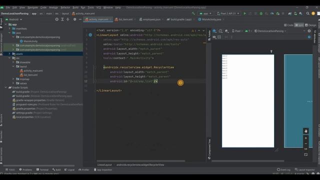 How to Parsing Local JSON from Assets into RecyclerView using retrofit in Android смотреть онлайн
