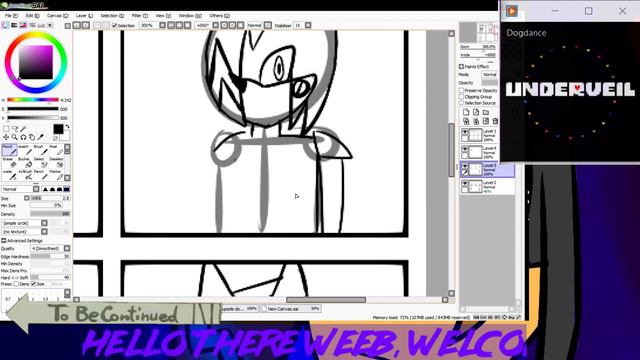 Live draw, and making of new intro and outro смотреть онлайн