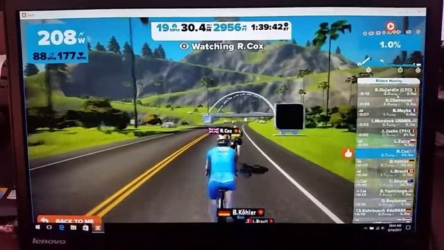 Zwift Thinkpad T450s i7-5600U Intel HD5500 смотреть онлайн