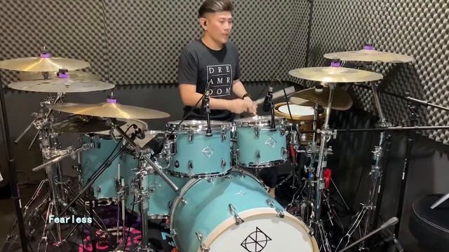 Fearless - Aka (趙慧珊) Drum Cover by Vincent Choo смотреть онлайн