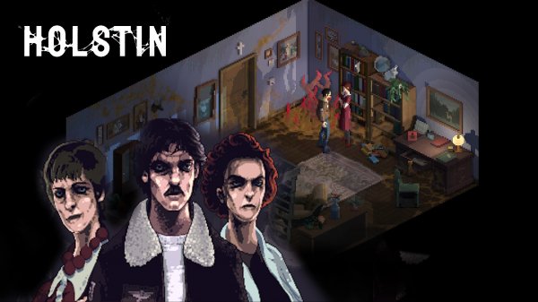 Holstin ✅ Тест нового необычного пиксельного хоррора ✅ ПК Steam игра / Релиз не известен