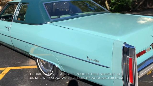 [SOLD] 1975 Cadillac Coupe DeVille For Sale смотреть онлайн