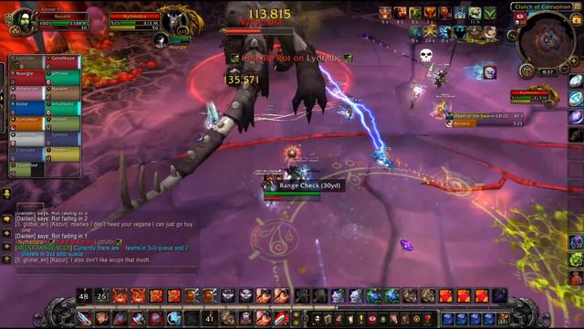 WoW Freakz : NOE vs Nythendra - Heroic ( Fury Warrior POV ) смотреть онлайн