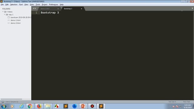 HTML5 - CSS3 - Javascrip & Bootstrap css bài 1 - Cài đặt sublime text 3 смотреть онлайн