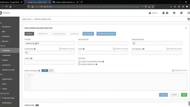 Ansible Tower in Tamil 10 Create Workflow Template in Ansible | Ansible Tower for beginners | DevOp смотреть онлайн
