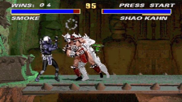 MK3 (prototype 13/07/1995) [SNES] - play as Smoke смотреть онлайн