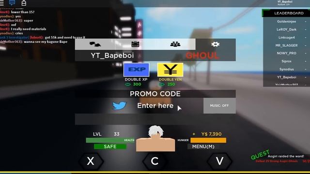 *New* Exclusive Codes ! | Ghouls : Bloody Nights |Roblox Tokyo Ghoul Game смотреть онлайн