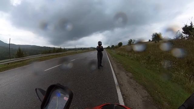 ч4 путешествие на мотоцикле Bmw S1000rr #мотоТаня КБР-Нальчик субтитры Sportbike Trip #motoTanya