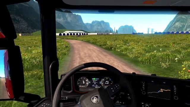 САМАЯ КРАСИВАЯ И СЛОЖНАЯ КАРТА В ETS 2! - Euro Truck Simulator 2 смотреть онлайн