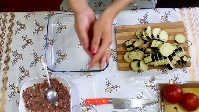 Кебаб с баклажанами...безумно вкусно-Ани Кухня ! смотреть онлайн