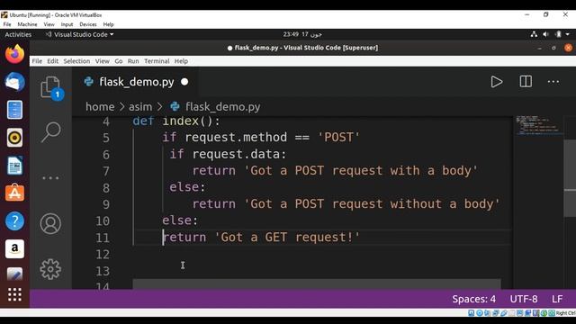 Python Flask framework function for GET and POST requests смотреть онлайн
