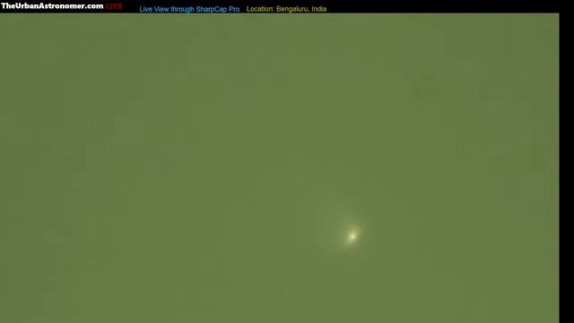 Comet C/2021 A1 (Leonard) - Telescope Live Stream смотреть онлайн