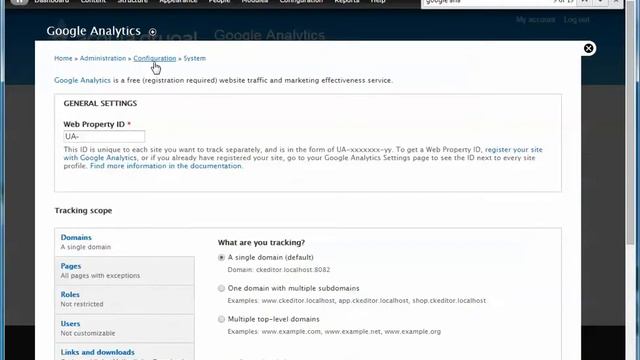 Drupal 7 – How to add Google Analytics смотреть онлайн