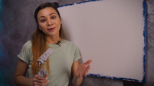 Нанесение ВАЛИКОМ !!! Декоративная Штукатурка из Обычной Шпаклевки! смотреть онлайн