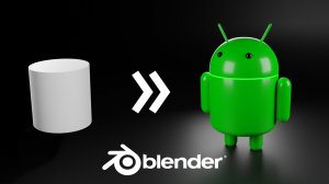 Создание персонажа за 3 минуты из цилиндра в Blender