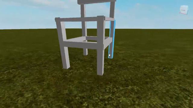 Как построить табуретку,диван в Roblox STUDIO