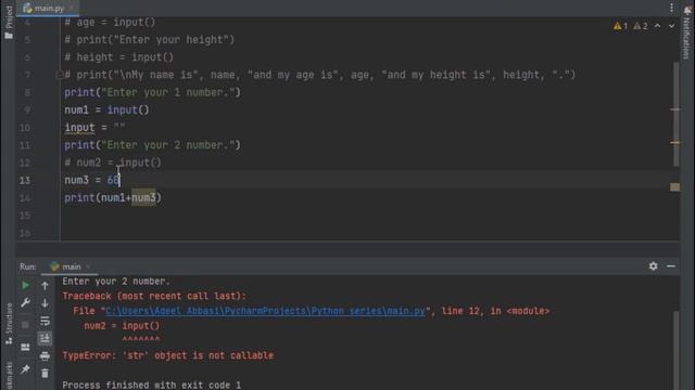 Taking Data from Users || All About Input !!! || Learn Python for Absolute Beginners || Video # 3 смотреть онлайн