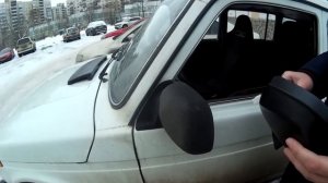 Зеркала нового образца Нива (ВАЗ 2121 LADA 4x4) с электрорегулировкой и подогревом