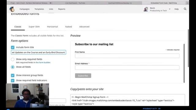 Adding a Landing Page for our Upcoming Course (in Flask) смотреть онлайн