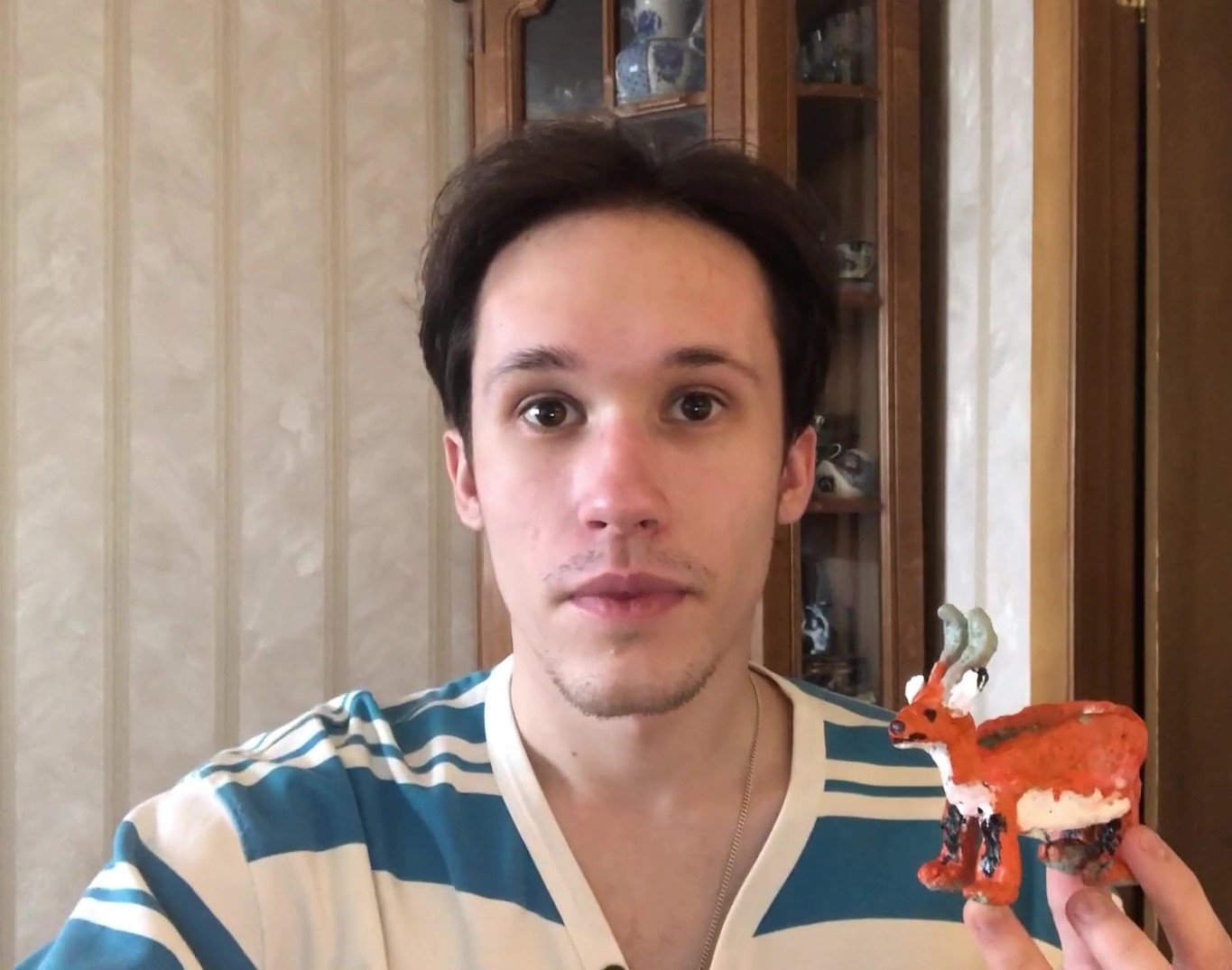 Малоизвестная африканская антилопа - коб. Леплю ее из глины смотреть онлайн