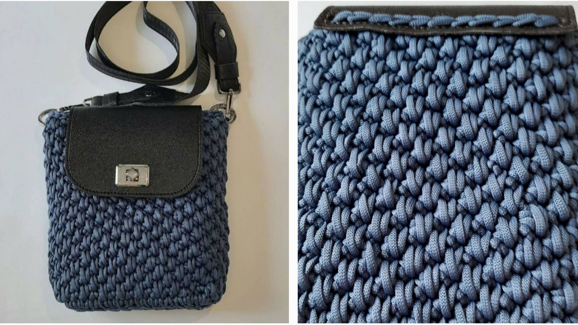 Сумка "Галочка" вязаная с Кожаной фурнитурой. МК 2024. Мастер- класс смотреть онлайн