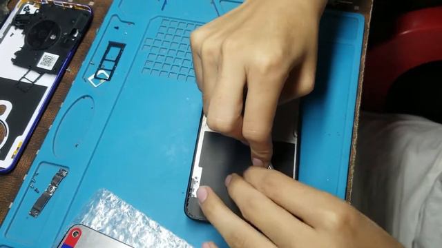 Замена экрана - Tecno Spark 6 Cracked Screen Replacement Restoration Old Touch Phone смотреть онлайн