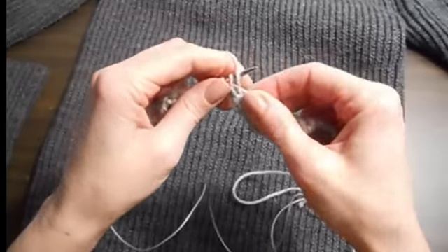 СВИТЕР БЕЗ ШВОВ СНИЗУ.УЗОР.МАТЕРИА.НАЧАЛО ВЯЗАНИЯ.ЧАСТЬ 1 смотреть онлайн