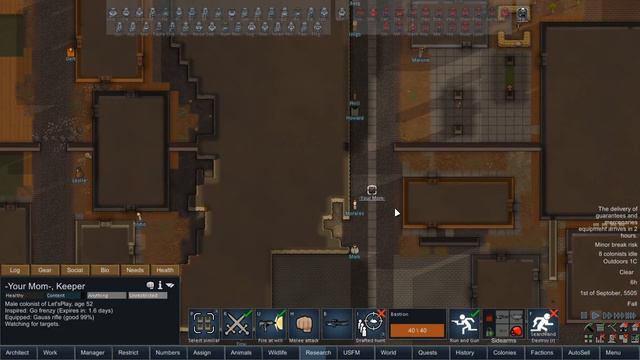 [90] Blue Moon Assassination | RimWorld 1.0 Raider Empire смотреть онлайн