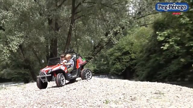 Buggy Polaris Ranger RZR Peg-Pérego em www.autobrinca.com смотреть онлайн