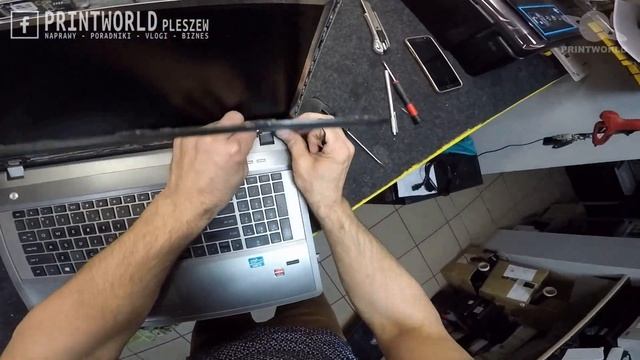 HP PROBOOK 4740S ? Demontaż matrycy смотреть онлайн
