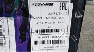 Диски PDW 1022 "вертушки"  на Весту СВ кросс 1.6 Плутон