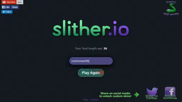 Slither.io+КРОКОДИЛ