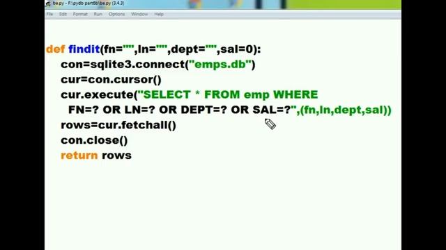 Python GUI Dbase Sys: 8b / 9 смотреть онлайн